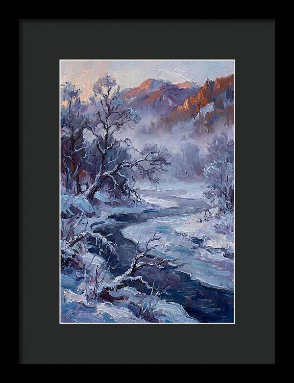 Frozen Winter Serenity