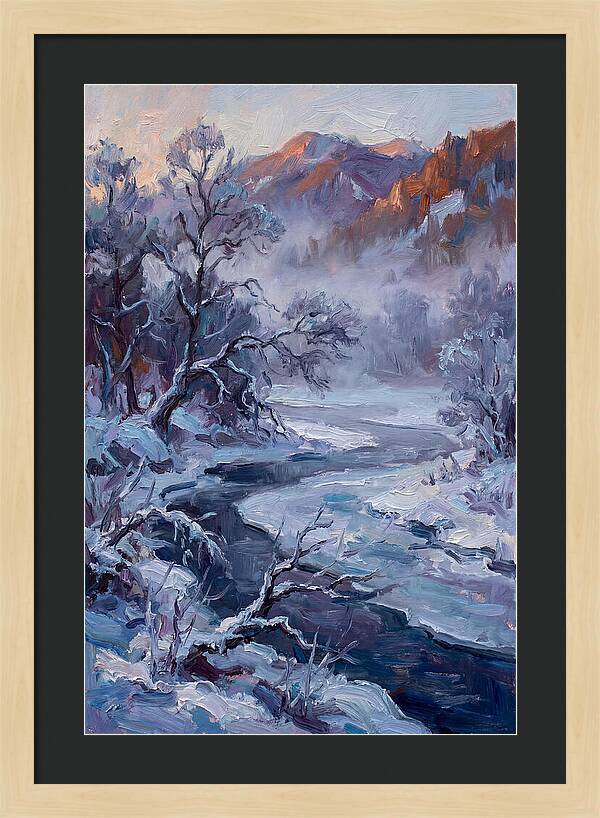 Frozen Winter Serenity