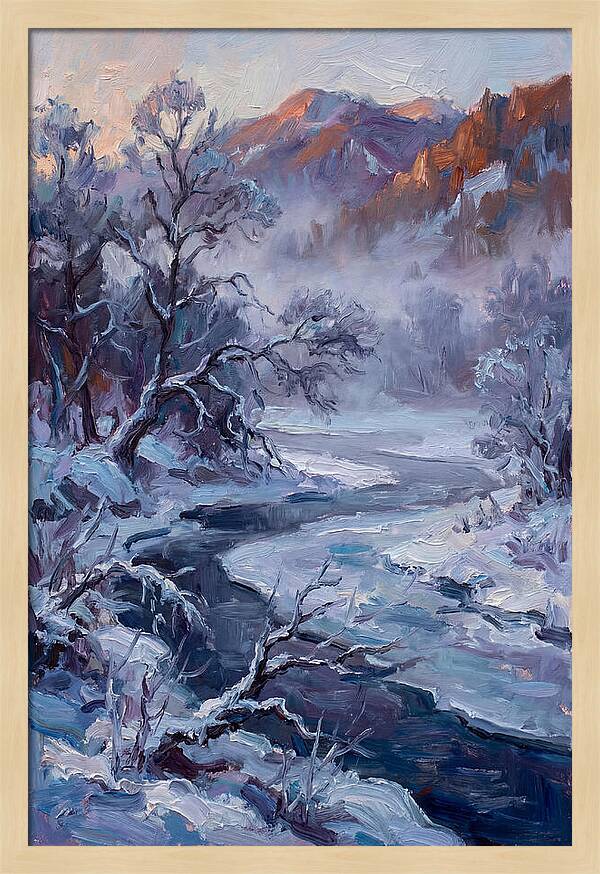 Frozen Winter Serenity