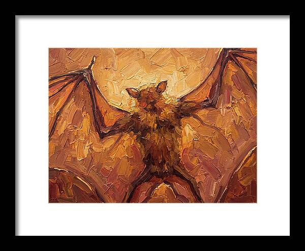 Fruit Bat In Warm Tones