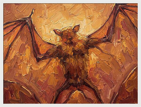 Fruit Bat In Warm Tones