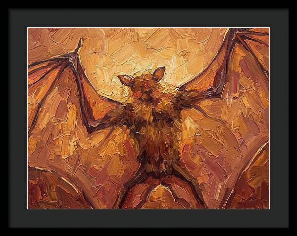 Fruit Bat In Warm Tones