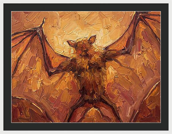 Fruit Bat In Warm Tones