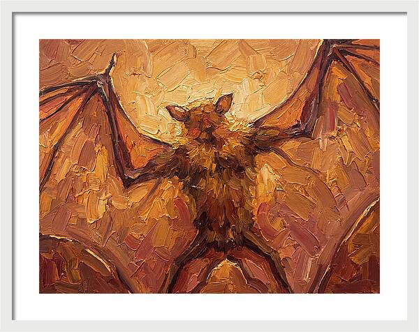 Fruit Bat In Warm Tones