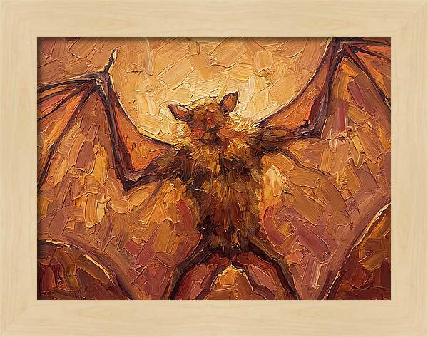 Fruit Bat In Warm Tones