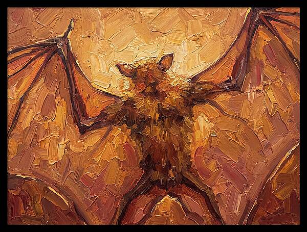 Fruit Bat In Warm Tones