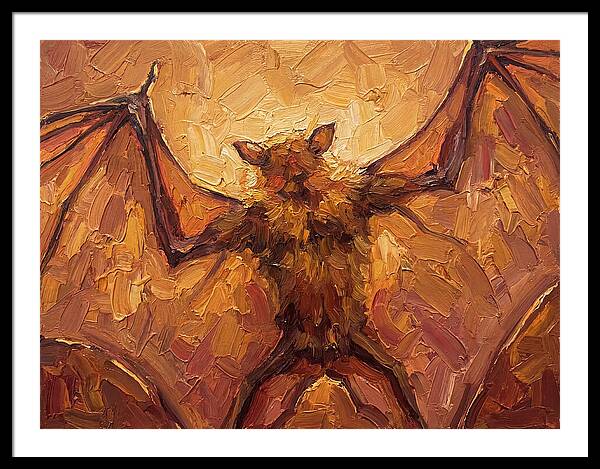 Fruit Bat In Warm Tones