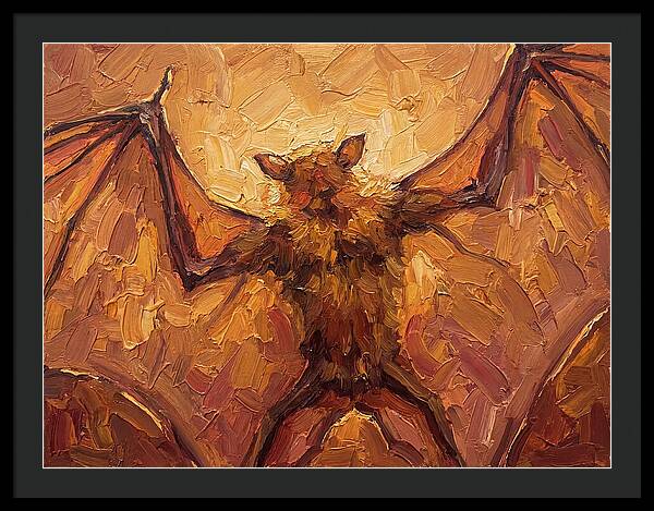 Fruit Bat In Warm Tones