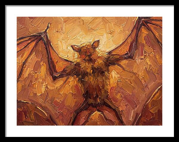 Fruit Bat In Warm Tones