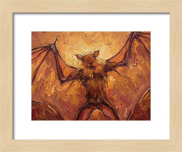 Fruit Bat In Warm Tones