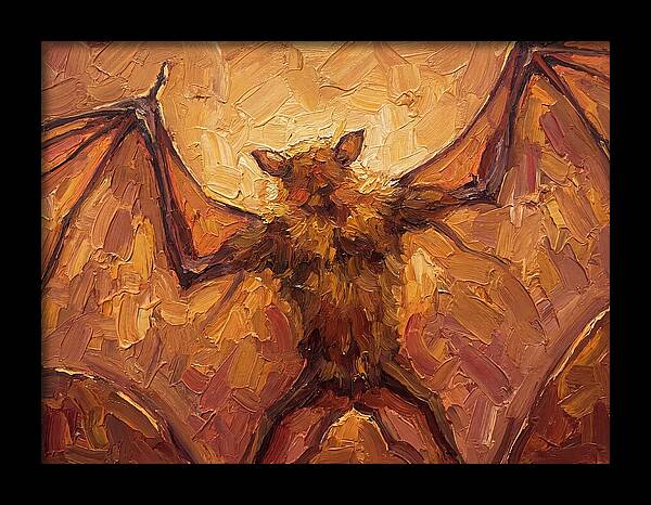 Fruit Bat In Warm Tones