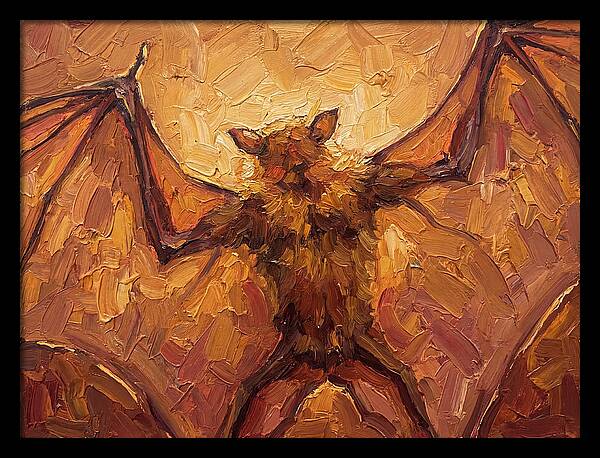 Fruit Bat In Warm Tones