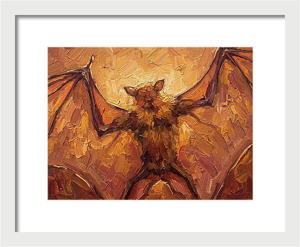 Fruit Bat In Warm Tones