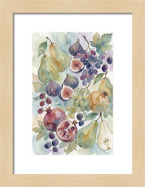 Fruit Composition Watercolor