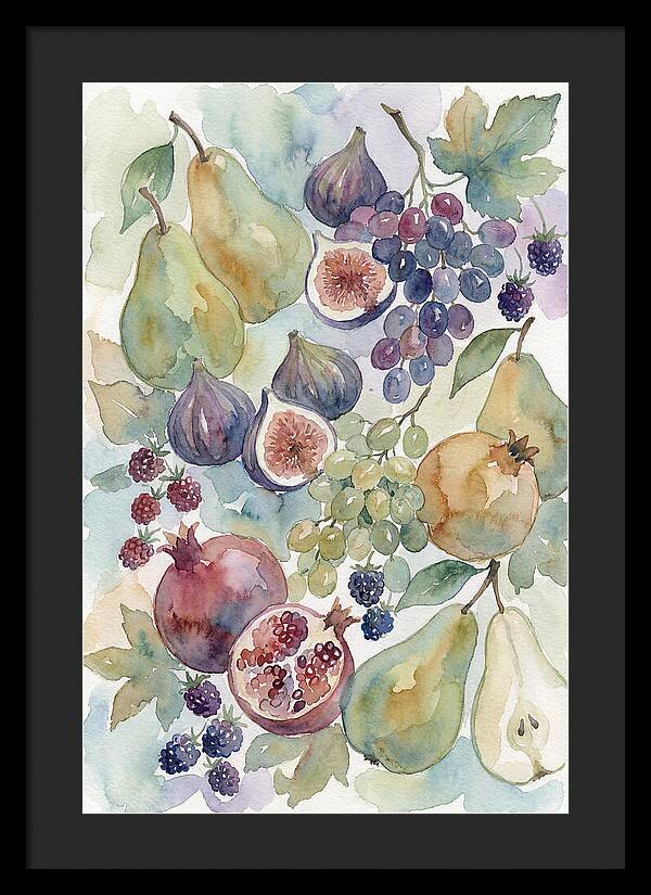 Fruit Composition Watercolor