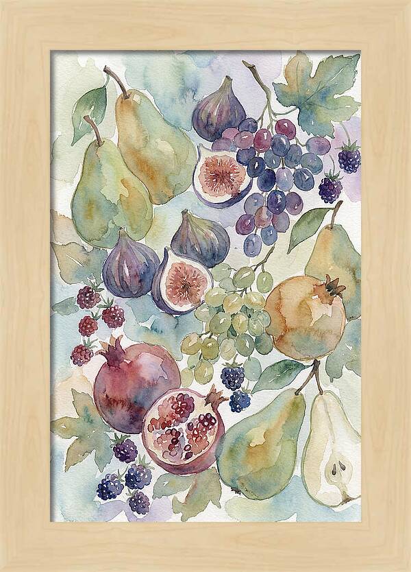 Fruit Composition Watercolor