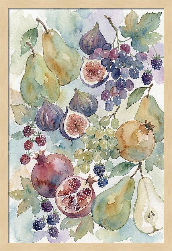 Fruit Composition Watercolor