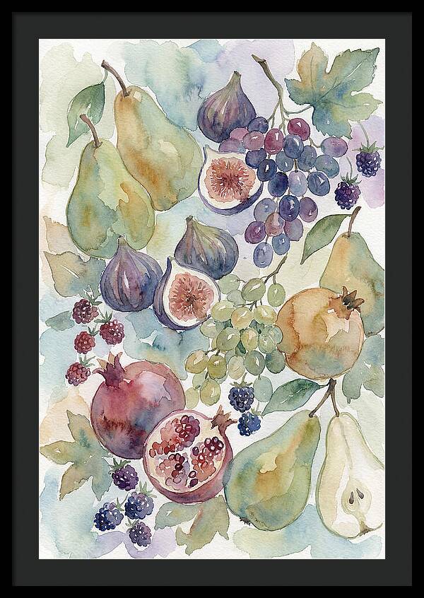 Fruit Composition Watercolor