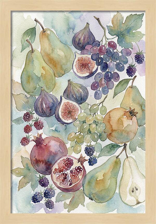 Fruit Composition Watercolor