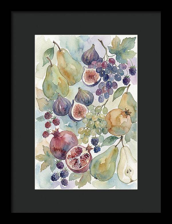 Fruit Composition Watercolor