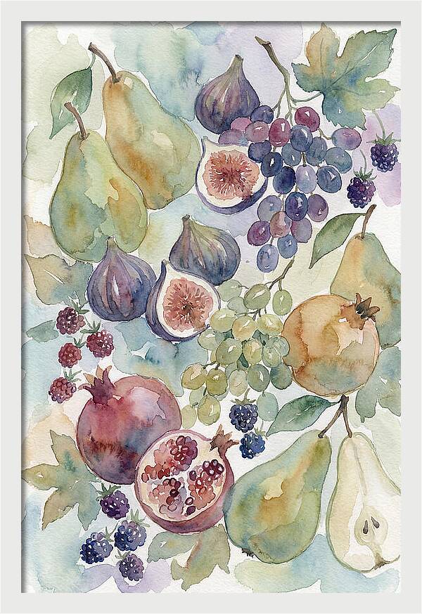 Fruit Composition Watercolor