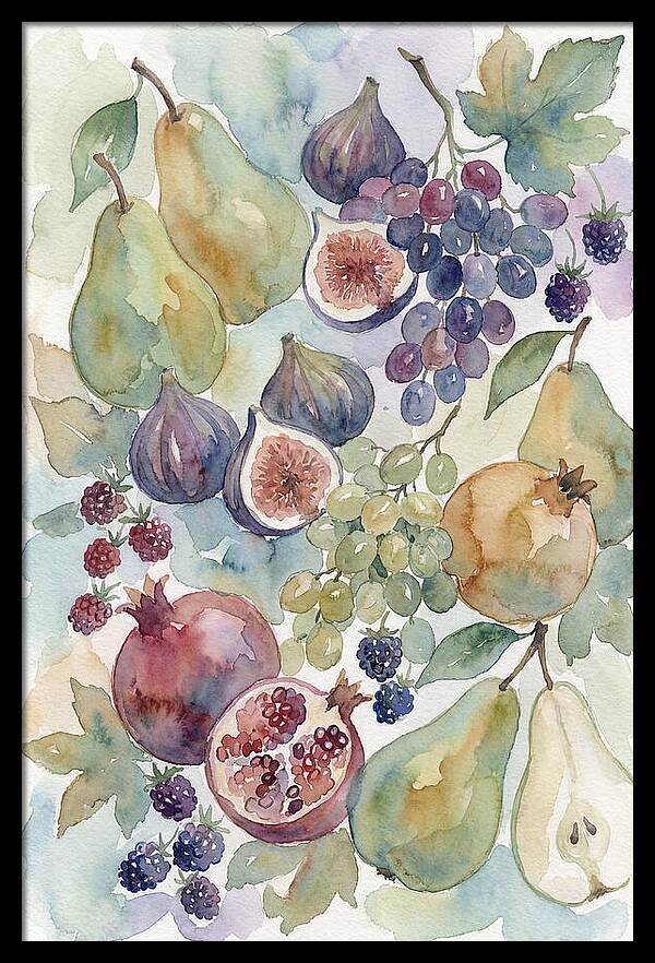 Fruit Composition Watercolor