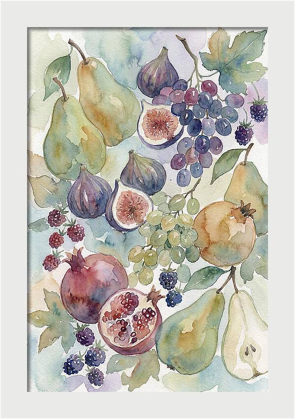 Fruit Composition Watercolor