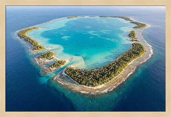 Funafuti Atoll From Above