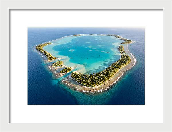 Funafuti Atoll From Above