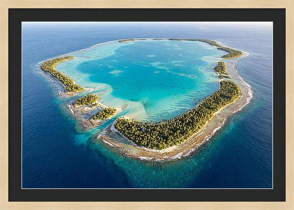 Funafuti Atoll From Above