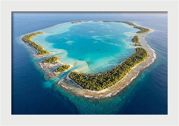 Funafuti Atoll From Above