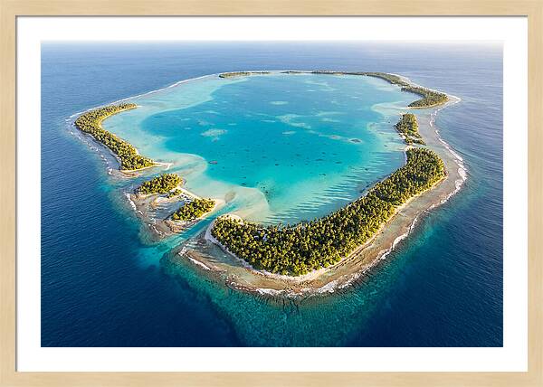 Funafuti Atoll From Above