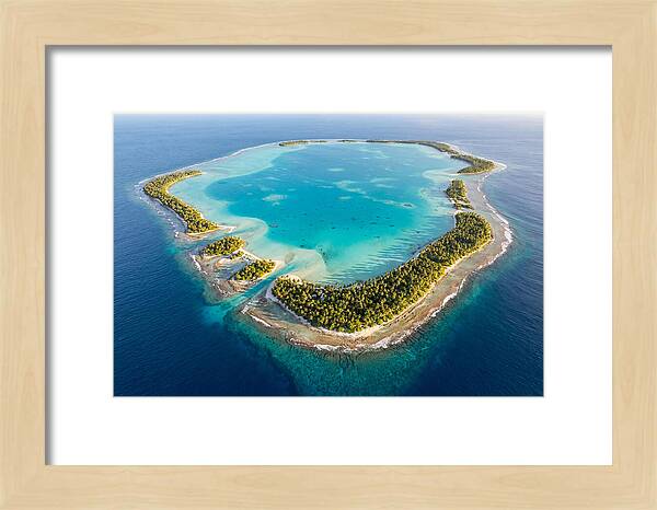 Funafuti Atoll From Above