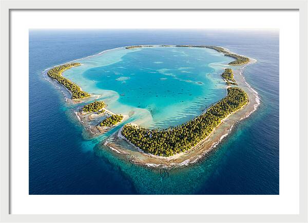 Funafuti Atoll From Above