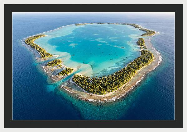 Funafuti Atoll From Above