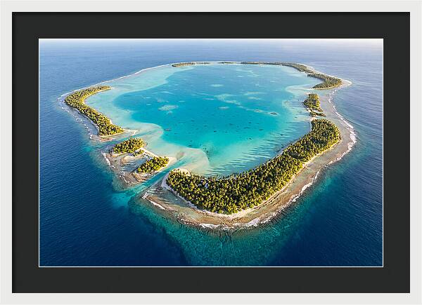 Funafuti Atoll From Above