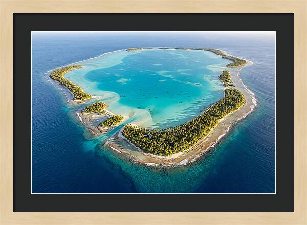 Funafuti Atoll From Above