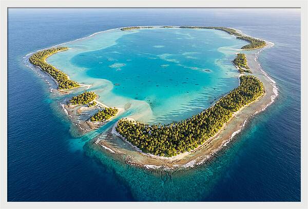 Funafuti Atoll From Above