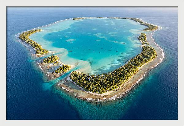 Funafuti Atoll From Above