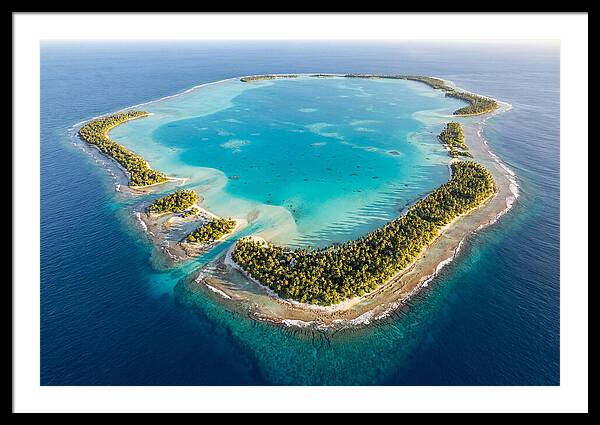 Funafuti Atoll From Above