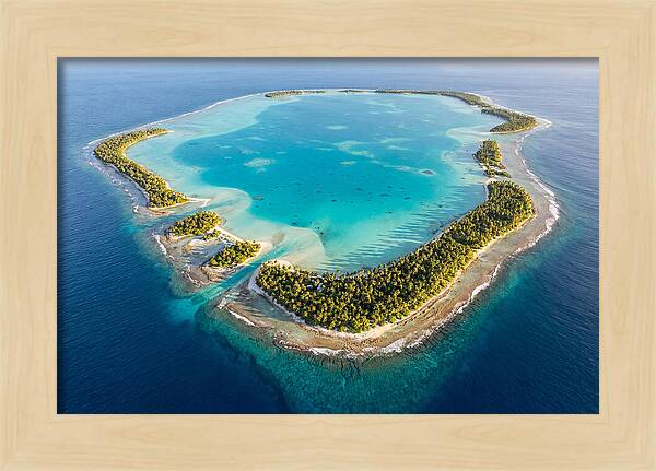 Funafuti Atoll From Above