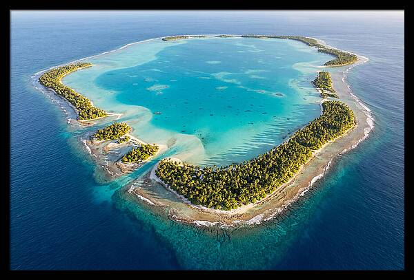 Funafuti Atoll From Above