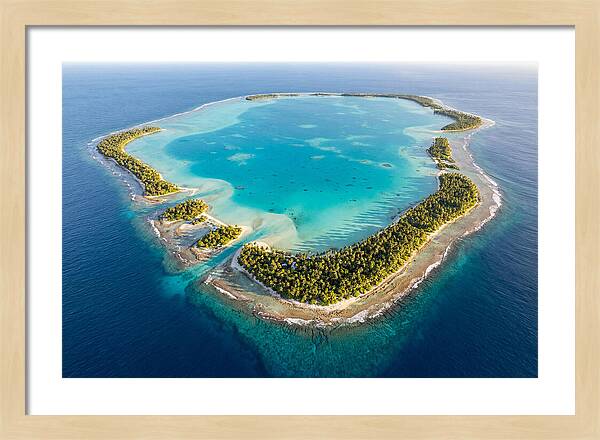 Funafuti Atoll From Above