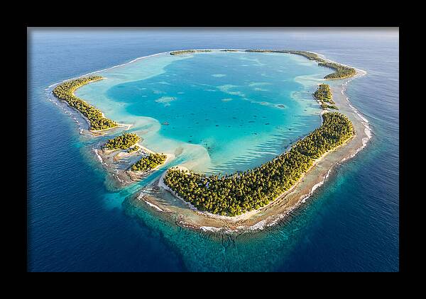 Funafuti Atoll From Above