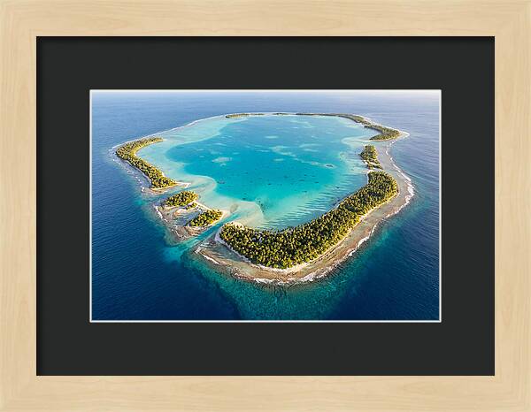 Funafuti Atoll From Above