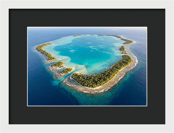 Funafuti Atoll From Above