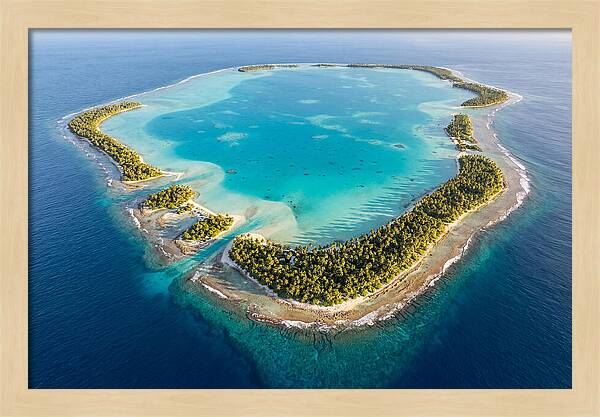 Funafuti Atoll From Above