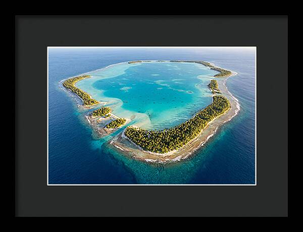 Funafuti Atoll From Above