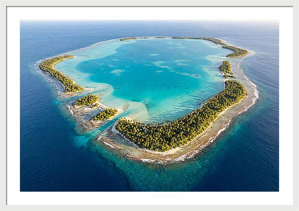 Funafuti Atoll From Above