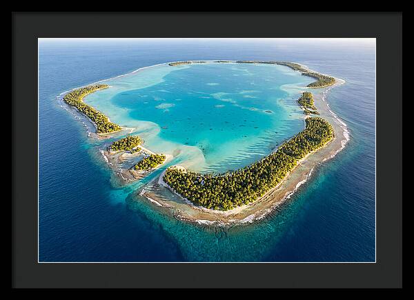 Funafuti Atoll From Above